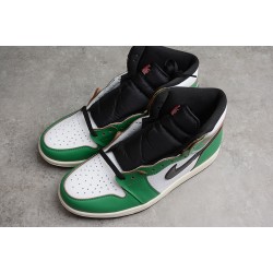 Jordan 1 High Lucky Green DB4612-300 Basketball Shoes