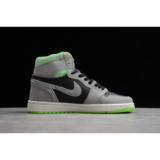 Jordan 1 High Neutral Grey Volt 555088-070 Basketball Shoes