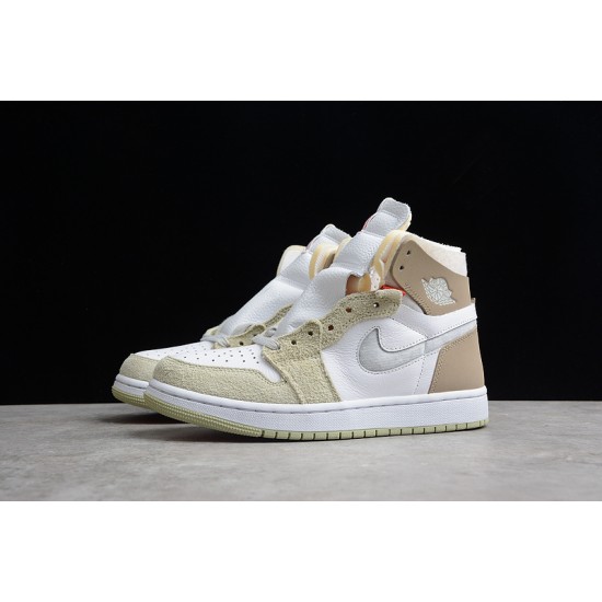 Jordan 1 High Olive Aura CT0979-102 Basketball Shoes