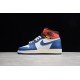 Jordan 1 High Storm Blue BV1300-146 Basketball Shoes