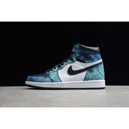 Jordan 1 High Tie-Dye CD0461-100 Basketball Shoes