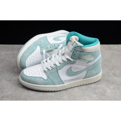 Jordan 1 High Turbo Green 555088-311 Basketball Shoes