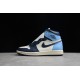 Jordan 1 High UNC 555088-140 Basketball Shoes Blue