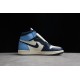 Jordan 1 High UNC 555088-140 Basketball Shoes Blue