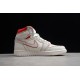 Jordan 1 High White Red 555068-160 Basketball Shoes