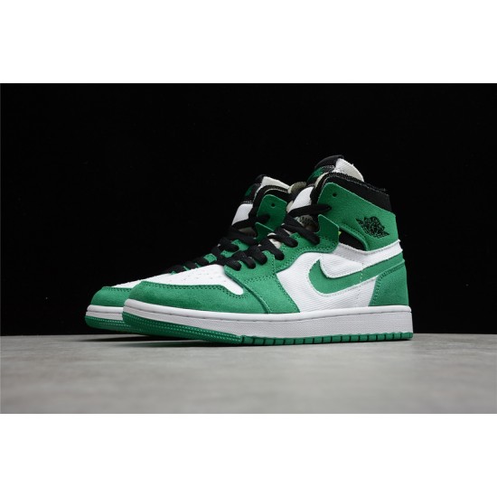 Jordan 1 High Zoom CMFT Stadium Green CT0978-300 Basketball Shoes