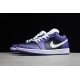 Jordan 1 Low Court Purple 553558501 Basketball Shoes Unisex