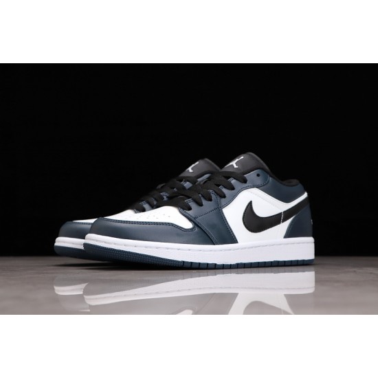 Jordan 1 Low Dark Teal 553558411 Basketball Shoes