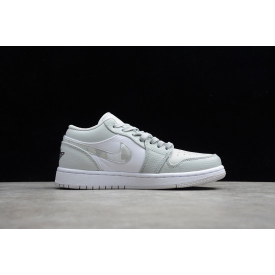 Jordan 1 Low White Camo DC9036100 Basketball Shoes Unisex