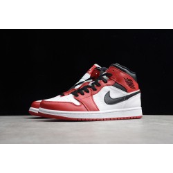 Jordan 1 Mid Chicago 554724-173 Basketball Shoes