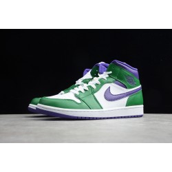 Jordan 1 Mid Hulk 554724-300 Basketball Shoes