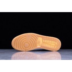 Jordan 1 Mid Tan Gum 554724-271 Basketball Shoes