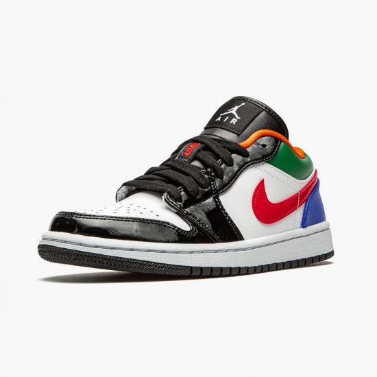 Women/Men Air Jordan 1 Retro Low Multi Color CZ4776-101 Jordan Shoes