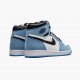 Men Air Jordan 1 Retro High White University Blue Black 555088-134 Jordan Shoes