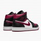 Men Air Jordan 1 Mid Bred Toe 554724-066 Jordan Shoes