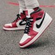 Women/Men Air Jordan 1 Mid Chicago 2020 554724-173 Jordan Shoes