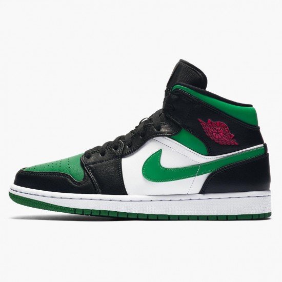 Men Air Jordan 1 Mid Pine Green 554724-067 Jordan Shoes