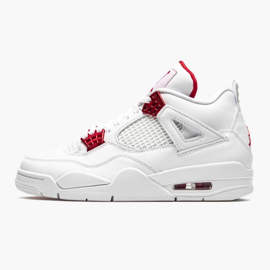 Women/Men Air Jordan 4 Retro Metallic Red CT8527-112 Jordan Shoes