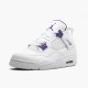 Women/Men Air Jordan 4 Retro Purple CT8527-115 Jordan Shoes