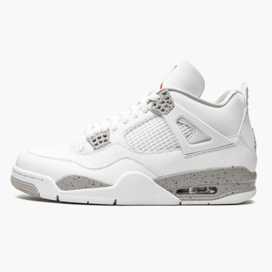 Men Air Jordan 4 Retro White Oreo CT8527-100 Jordan Shoes