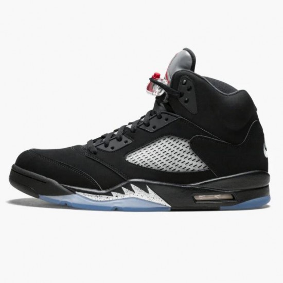 Women/Men Air Jordan 5 Retro Black 845035-003 Jordan Shoes