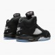 Women/Men Air Jordan 5 Retro Black 845035-003 Jordan Shoes