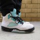 Women/Men Air Jordan Retro 5 Island Green CN2932-100 Jordan Shoes