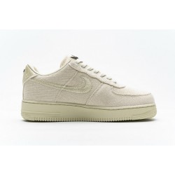 Stussy x Nike Air Force 1 Low Fossil Stone