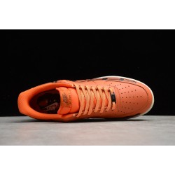 Nike Air Force 1 Low Orange Skeleton --CU8067-800 Casual Shoes Unisex