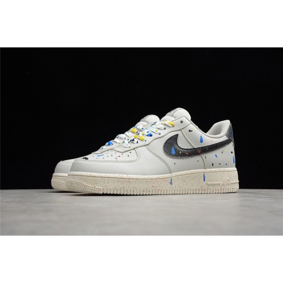 Nike Air Force 1 Low Paint Splatter --CZ0339-001 Casual Shoes Unisex