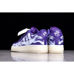 Nike Air Force 1 Low Purple Skeleton ——CU8067-500 Casual Shoes Unisex