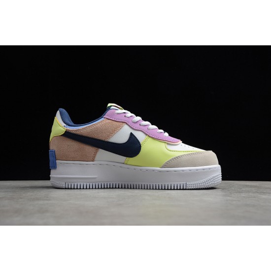 Nike Air Force 1 Low Shadow Crimson Tint Volt --CU8591-001 Casual Shoes Women