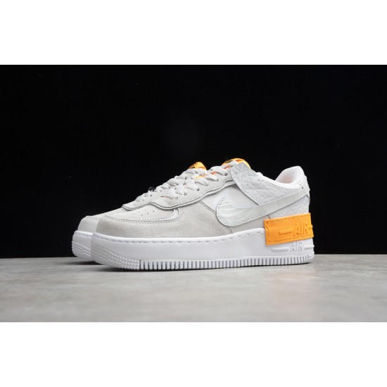 Nike Air Force 1 Low Shadow Tan Orange --CU3446-001 Casual Shoes Women