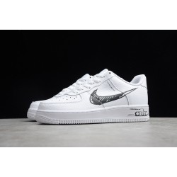 Nike Air Force 1 Low Sketch - Black --CW7581-101 Casual Shoes Unisex