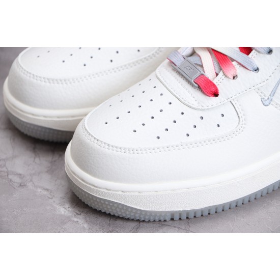 Nike Air Force 1 Low Red Silver —— CH2608-216 Casual Shoes Unisex