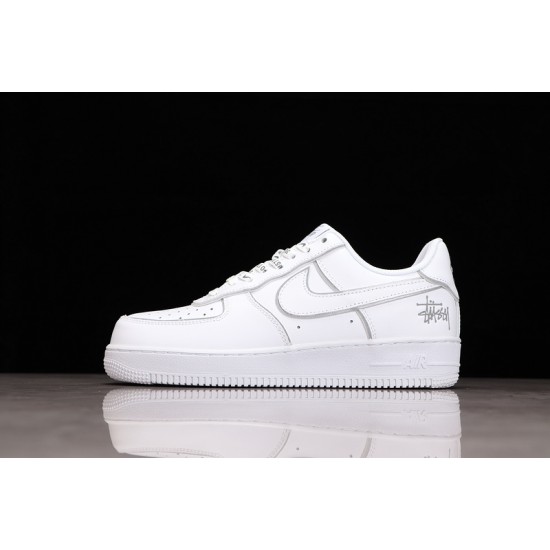 Nike Air Force 1 Low White Silver —— BQ6246-019 Casual Shoes Unisex