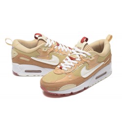 Nike Air Max 90 Futura Mens Brown White Shoes