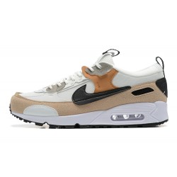 Nike Air Max 90 Futura Mens White Brown DM9922-002 Shoes