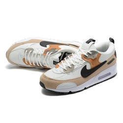 Nike Air Max 90 Futura Mens White Brown DM9922-002 Shoes