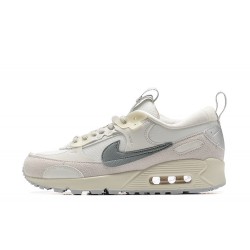 Nike Air Max 90 Futura Mens White Grey Shoes