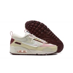 Nike Air Max 90 Futura Womens Beige Pink Shoes