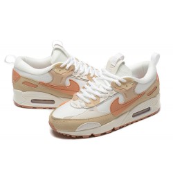 Nike Air Max 90 Futura Womens White Brown DV7190-100 Shoes