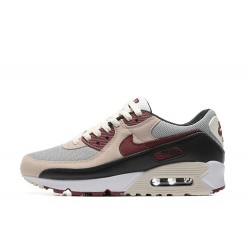 Nike Air Max 90 Mens Beige Red DQ4071-004 Shoes