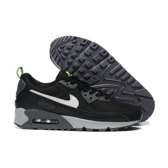 Nike Air Max 90 Mens Black Grey White Shoes