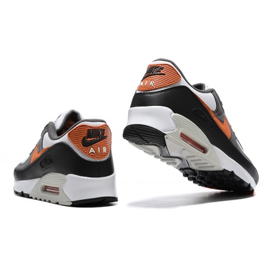 Nike Air Max 90 Mens Black Orange DM0029-101 Shoes