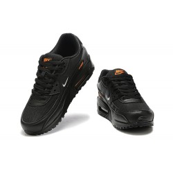 Nike Air Max 90 Mens Black Orange DV7146-001 Shoes