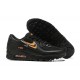 Nike Air Max 90 Mens Black Orange DV7146-001 Shoes