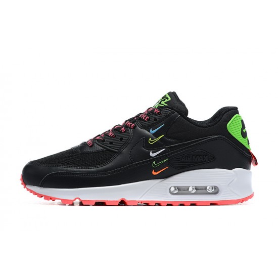 Nike Air Max 90 Mens Black Pink CK7069-001 Shoes