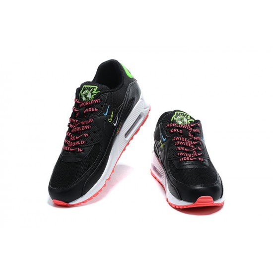 Nike Air Max 90 Mens Black Pink CK7069-001 Shoes