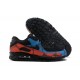 Nike Air Max 90 Mens Black Red DJ6888-001 Shoes